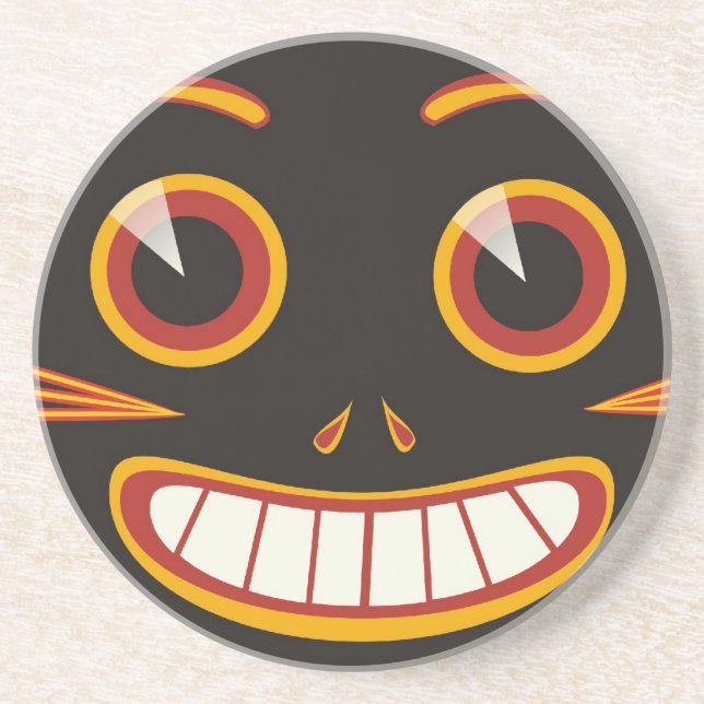 Posavasos Gato loco (Frente)