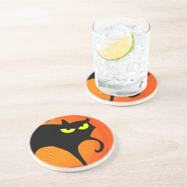Posavasos Gato negro