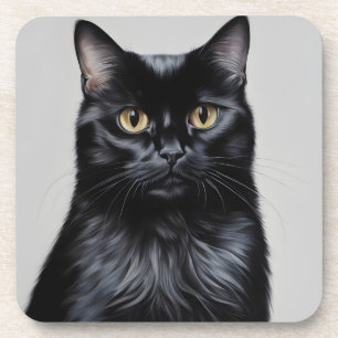 Posavasos Gato negro