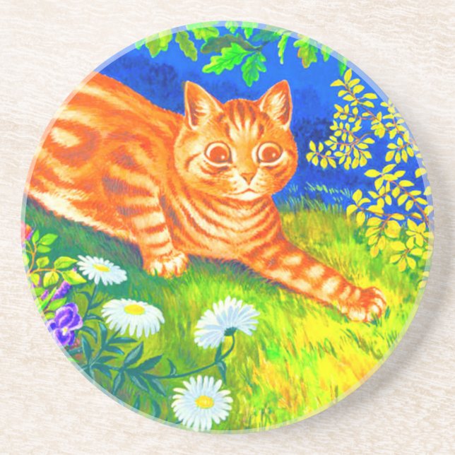 Posavasos Gato nocturno (Frente)