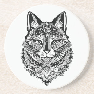 Posavasos Gato ornamental