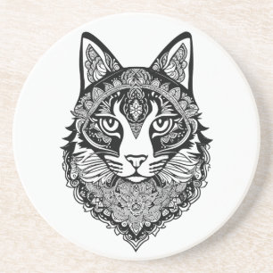 Posavasos Gato ornamental