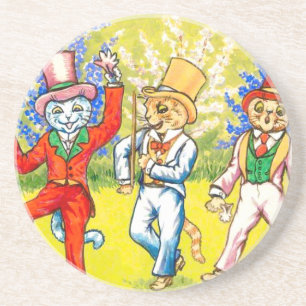 Posavasos Gatos bailando