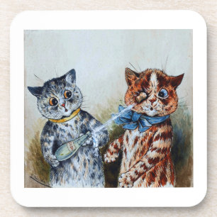 Posavasos gatos de Louis Wain 