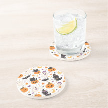 Gatos Kawaii de Halloween Fantasmas Calabazas Murc
