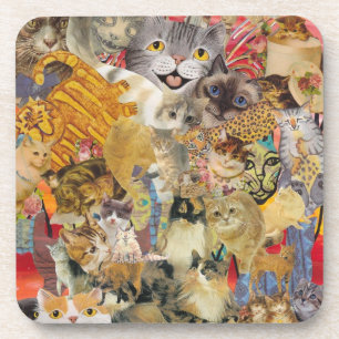 Posavasos Gatos prácticos de costa de una abundancia