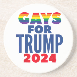 Posavasos Gays para las elecciones de Trump 2024