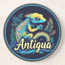 Posavasos Gecko caribeño de la isla Antigua