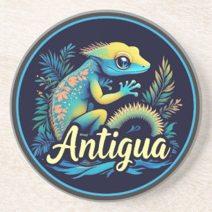 Posavasos Gecko caribeño de la isla Antigua