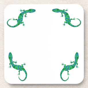 Posavasos Gecko verde