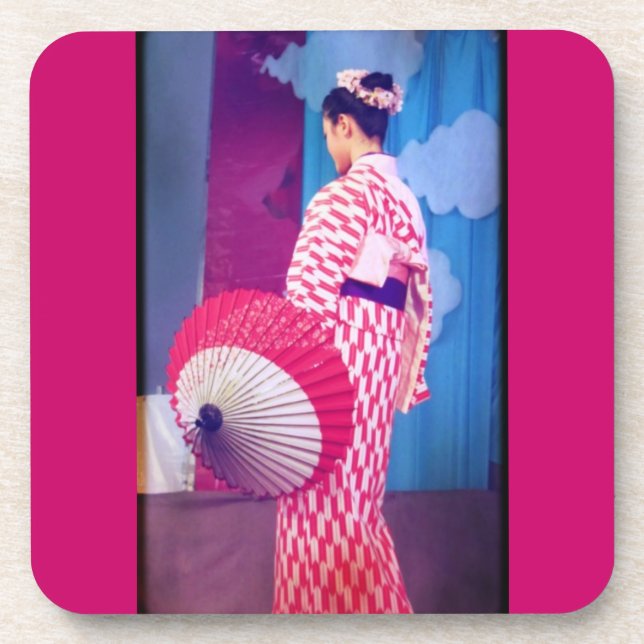 Posavasos Geisha Dance (Frente)