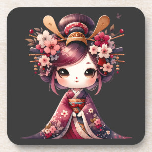 Posavasos Geisha japonesa banal
