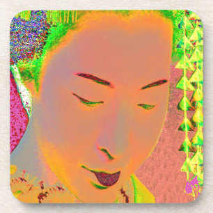Posavasos Geisha Pop Art