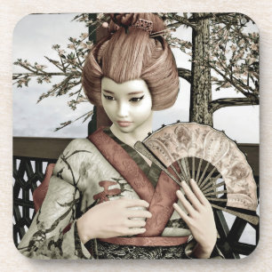 Posavasos Geisha Vintage