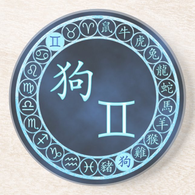 Posavasos Gemini/Perro (Frente)