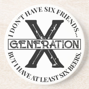 Posavasos Generación X