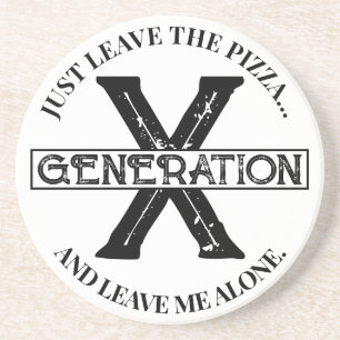 Posavasos Generación X Pizza Coaster