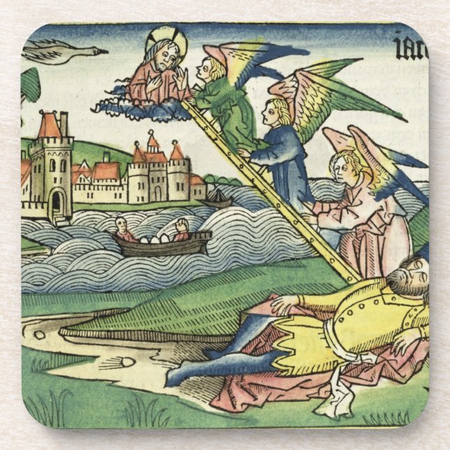 Posavasos Génesis 28 la escalera de 10 Jacob, de la (Frente)