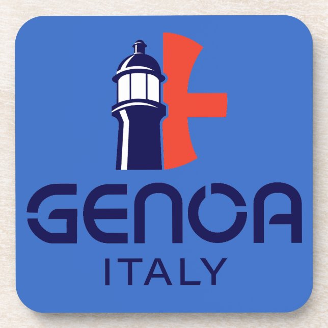 Posavasos Génova Italia Europa (Frente)