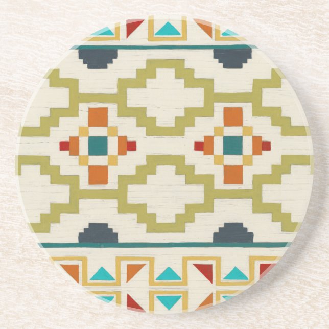 Posavasos Geometría del Suroeste I (Frente)