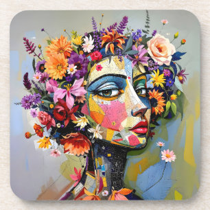 Posavasos "Geometría Floral" - Retrato Botánico