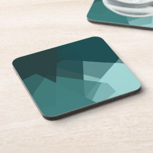 Posavasos Geométrico de los colores retro modernos #27