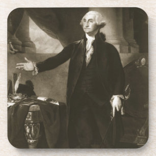 Posavasos George Washington, 1r presidente del Sta unido
