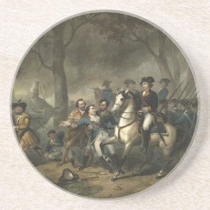 Posavasos George Washington como montaña rusa