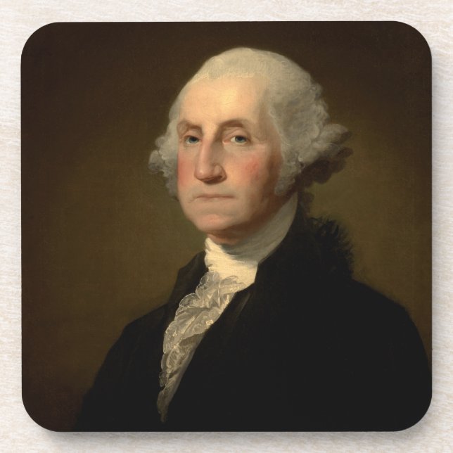 Posavasos George Washington Primer presidente norteamericano (Frente)