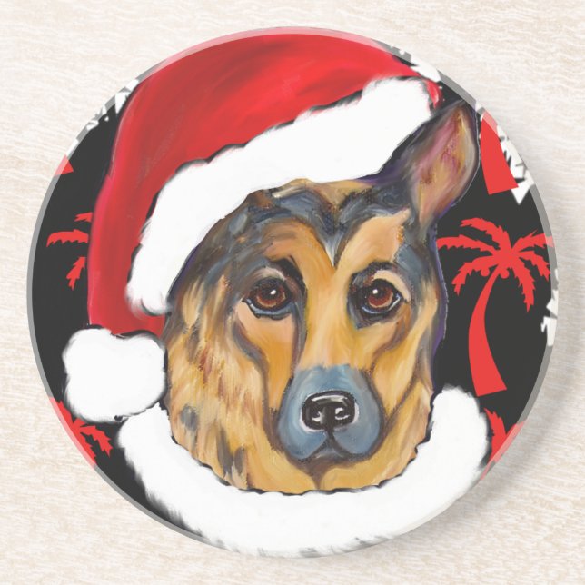 POSAVASOS GERMAN SHEPHERD (Frente)