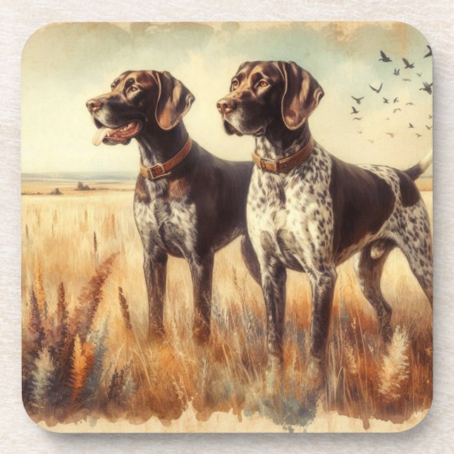 Posavasos German Shorthaired Pointer (Frente)