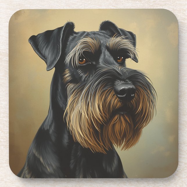 Posavasos Giant Schnauzer (Frente)