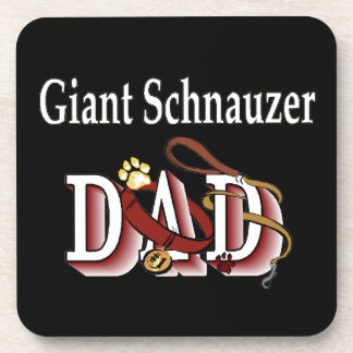 Posavasos Giant Schnauzer Dad