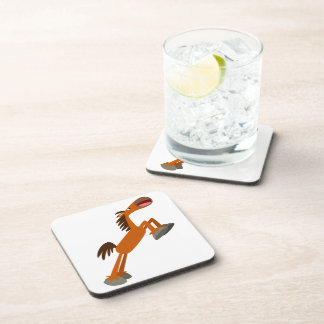 Posavasos ¡Giddyup, Horsey! Juego de gallos de personalizado