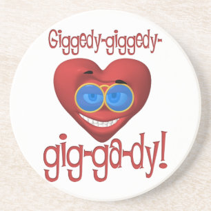Posavasos Giggedy Funny Valentine