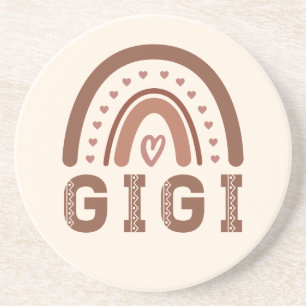 Posavasos Gigi Boho Rainbow Cute Grandma Gifts