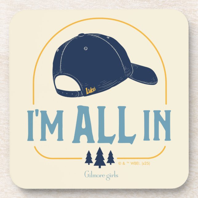 Posavasos Gilmore Girls I’m All In Luke’s Hat (Frente)