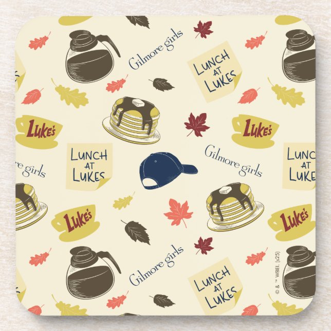 Posavasos Gilmore Girls Lunch at Luke’s Pattern (Frente)