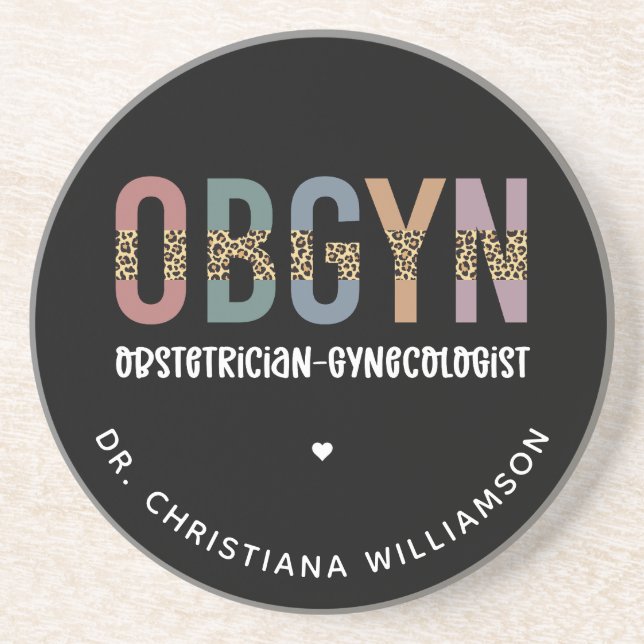 Posavasos Ginecólogo Obstetricista Obstetricista Personaliza (Frente)