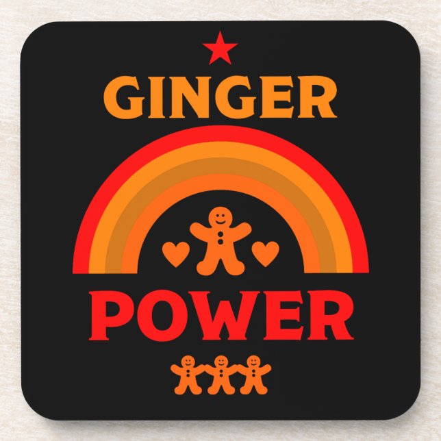 Posavasos Ginger Hair Pride (Frente)