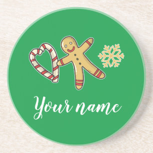 Posavasos Gingerbreadman Love