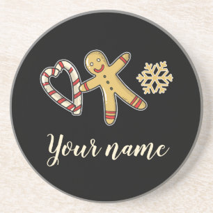 Posavasos Gingerbreadman Love