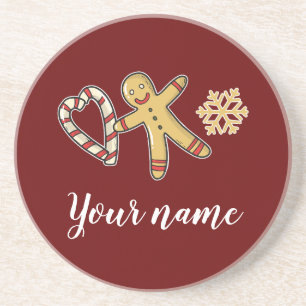 Posavasos Gingerbreadman Love