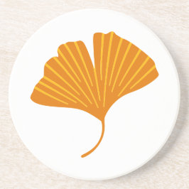 Posavasos Ginkgo Leaf Branch Coaster