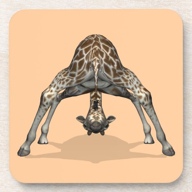 Posavasos Girafa flexible (Frente)