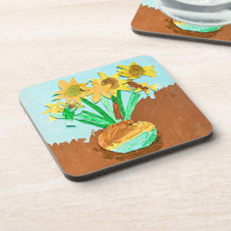 Posavasos Girasol inspirado en VanGogh de Piper