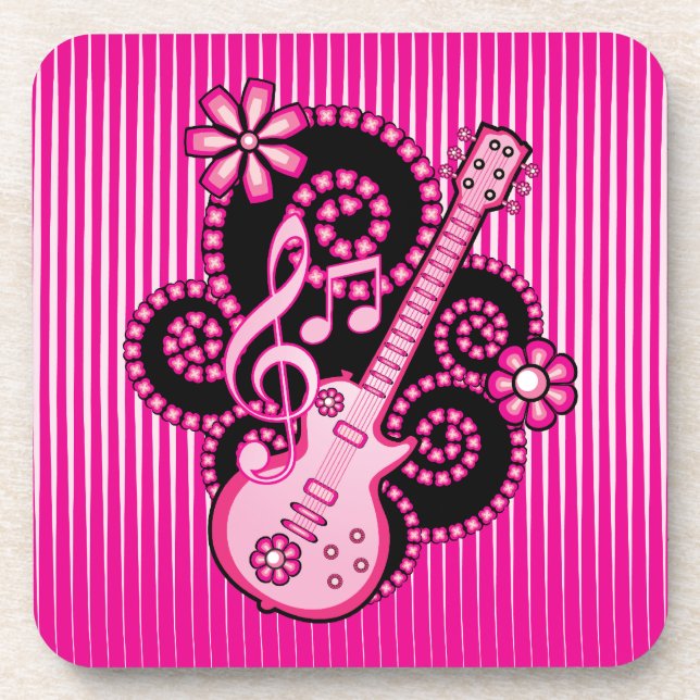Posavasos Girlie Guitar (Frente)