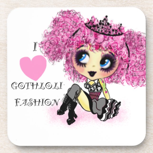 Posavasos Girly Gifts Harajuku Girl style (Frente)