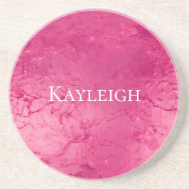 Posavasos Girly Glam Moda Pink Birthday