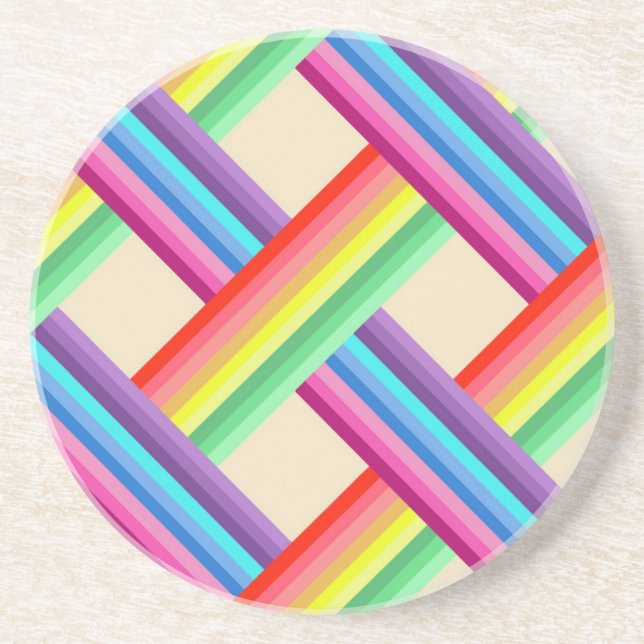 Posavasos Giro arco iris (Frente)